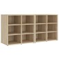 vidaXL Schuhregale 2 Stk. Sonoma-Eiche 52,5x30x50 cm vidaXL Schuhregale 2 Stk. Sonoma-Eiche 52,5x30x50 cm