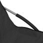 vidaXL Klappbare Strandstühle 2 Stk. Schwarz Stoff vidaXL Klappbare Strandstühle 2 Stk. Schwarz Stoff