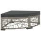 6-tlg. Garten-Lounge-Set mit Kissen Poly Rattan Grau 6-tlg. Garten-Lounge-Set mit Kissen Poly Rattan Grau