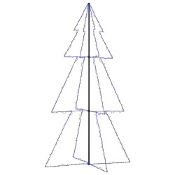 vidaXL Weihnachtsbaum Kegelform 300 LEDs Indoor und Outdoor 120x220 cm