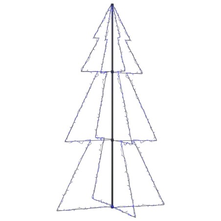 vidaXL Weihnachtsbaum Kegelform 300 LEDs Indoor und Outdoor 120x220 cm