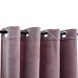 vidaXL Verdunkelungsvorhänge mit Ösen 2 Stk. Samt Antik-Rosa 140x225cm vidaXL Verdunkelungsvorhänge mit Ösen 2 Stk. Samt Antik-Rosa 140x225cm