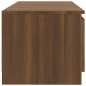 vidaXL TV-Schrank mit LED-Leuchten Braun Eichen-Optik 140x40x35,5 cm vidaXL TV-Schrank mit LED-Leuchten Braun Eichen-Optik 140x40x35,5 cm