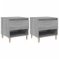 vidaXL Nachttische 2 Stk. Grau Sonoma 50x46x50 cm Holzwerkstoff vidaXL Nachttische 2 Stk. Grau Sonoma 50x46x50 cm Holzwerkstoff