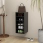 vidaXL Schuhschrank Hochglanz-Schwarz 31,5x35x70 cm Holzwerkstoff vidaXL Schuhschrank Hochglanz-Schwarz 31,5x35x70 cm Holzwerkstoff