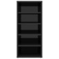 vidaXL Schuhschrank Hochglanz-Schwarz 31,5x35x70 cm Holzwerkstoff vidaXL Schuhschrank Hochglanz-Schwarz 31,5x35x70 cm Holzwerkstoff