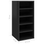 vidaXL Schuhschrank Hochglanz-Schwarz 31,5x35x70 cm Holzwerkstoff vidaXL Schuhschrank Hochglanz-Schwarz 31,5x35x70 cm Holzwerkstoff
