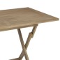 vidaXL Gartentisch Klappbar Grau 120x70x75 cm Massivholz Teak vidaXL Gartentisch Klappbar Grau 120x70x75 cm Massivholz Teak