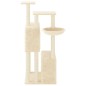 vidaXL Kratzbaum mit Sisal-Kratzsäulen Creme 122 cm vidaXL Kratzbaum mit Sisal-Kratzsäulen Creme 122 cm