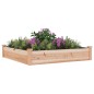 vidaXL Hochbeet mit Einsatz 120x120x25 cm Massivholz Tanne vidaXL Hochbeet mit Einsatz 120x120x25 cm Massivholz Tanne