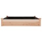 vidaXL Hochbeet mit Einsatz 120x120x25 cm Massivholz Tanne vidaXL Hochbeet mit Einsatz 120x120x25 cm Massivholz Tanne