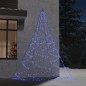 vidaXL LED-Wandbaum mit Metallhaken 260 LED Blau 3 m Indoor Outdoor vidaXL LED-Wandbaum mit Metallhaken 260 LED Blau 3 m Indoor Outdoor