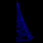 vidaXL LED-Wandbaum mit Metallhaken 260 LED Blau 3 m Indoor Outdoor vidaXL LED-Wandbaum mit Metallhaken 260 LED Blau 3 m Indoor Outdoor