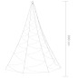 vidaXL LED-Wandbaum mit Metallhaken 260 LED Blau 3 m Indoor Outdoor vidaXL LED-Wandbaum mit Metallhaken 260 LED Blau 3 m Indoor Outdoor