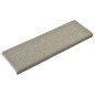 vidaXL Teppich-Treppenstufen 15 Stk. 65x21x4 cm Hellgrau vidaXL Teppich-Treppenstufen 15 Stk. 65x21x4 cm Hellgrau
