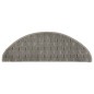 vidaXL Treppenmatten 15 Stk. Grau 65x21x4 cm vidaXL Treppenmatten 15 Stk. Grau 65x21x4 cm