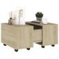 vidaXL Couchtisch Sonoma-Eiche 60x60x38 cm Holzwerkstoff vidaXL Couchtisch Sonoma-Eiche 60x60x38 cm Holzwerkstoff