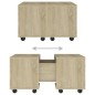 vidaXL Couchtisch Sonoma-Eiche 60x60x38 cm Holzwerkstoff vidaXL Couchtisch Sonoma-Eiche 60x60x38 cm Holzwerkstoff