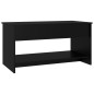 vidaXL Couchtisch Schwarz 102x50x52,5 cm Holzwerkstoff vidaXL Couchtisch Schwarz 102x50x52,5 cm Holzwerkstoff