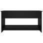 vidaXL Couchtisch Schwarz 102x50x52,5 cm Holzwerkstoff vidaXL Couchtisch Schwarz 102x50x52,5 cm Holzwerkstoff