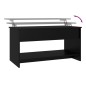 vidaXL Couchtisch Schwarz 102x50x52,5 cm Holzwerkstoff vidaXL Couchtisch Schwarz 102x50x52,5 cm Holzwerkstoff