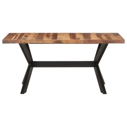 vidaXL Esstisch 160x80x75 cm Massivholz Honigfarben