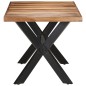 vidaXL Esstisch 160x80x75 cm Massivholz Honigfarben vidaXL Esstisch 160x80x75 cm Massivholz Honigfarben