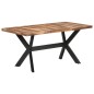 vidaXL Esstisch 160x80x75 cm Massivholz Honigfarben vidaXL Esstisch 160x80x75 cm Massivholz Honigfarben