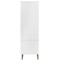 vidaXL Kleiderschrank MOLDE Weiß 90x55x175 cm Massivholz Kiefer vidaXL Kleiderschrank MOLDE Weiß 90x55x175 cm Massivholz Kiefer