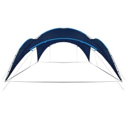 vidaXL Kuppel-Pavillon 450x450x265 cm Dunkelblau