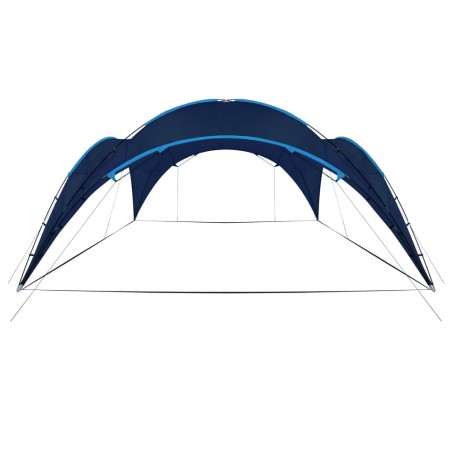 vidaXL Kuppel-Pavillon 450x450x265 cm Dunkelblau