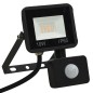 vidaXL LED-Fluter mit Sensor 10W Warmweiß vidaXL LED-Fluter mit Sensor 10W Warmweiß