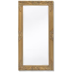 vidaXL Wandspiegel im Barock-Stil 100x50 cm Golden