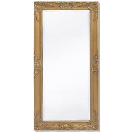 vidaXL Wandspiegel im Barock-Stil 100x50 cm Golden