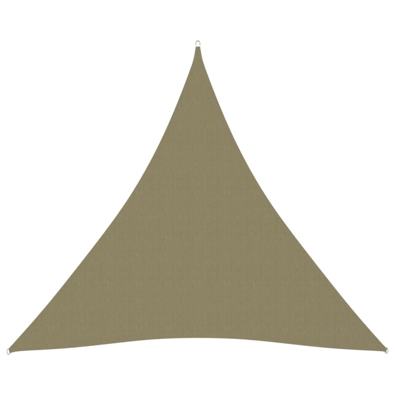 vidaXL Sonnensegel Oxford-Gewebe Dreieckig 4,5x4,5x4,5 m Beige vidaXL Sonnensegel Oxford-Gewebe Dreieckig 4,5x4,5x4,5 m Beige