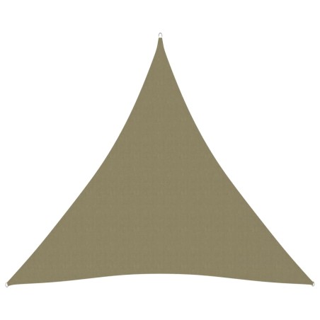 vidaXL Sonnensegel Oxford-Gewebe Dreieckig 4,5x4,5x4,5 m Beige