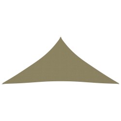 vidaXL Sonnensegel Oxford-Gewebe Dreieckig 4,5x4,5x4,5 m Beige