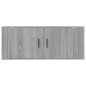 vidaXL TV-Wandschrank Grau Sonoma 100x34,5x40 cm vidaXL TV-Wandschrank Grau Sonoma 100x34,5x40 cm