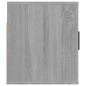 vidaXL TV-Wandschrank Grau Sonoma 100x34,5x40 cm vidaXL TV-Wandschrank Grau Sonoma 100x34,5x40 cm