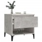 vidaXL Beistelltische 2 Stk. Betongrau 50x46x50 cm Holzwerkstoff vidaXL Beistelltische 2 Stk. Betongrau 50x46x50 cm Holzwerkstoff