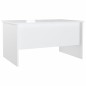 vidaXL Couchtisch Hochglanz-Weiß 80x50x42,5 cm Holzwerkstoff vidaXL Couchtisch Hochglanz-Weiß 80x50x42,5 cm Holzwerkstoff