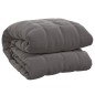 vidaXL Gewichtsdecke Grau 120x180 cm 5 kg Stoff vidaXL Gewichtsdecke Grau 120x180 cm 5 kg Stoff