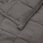 vidaXL Gewichtsdecke Grau 120x180 cm 5 kg Stoff vidaXL Gewichtsdecke Grau 120x180 cm 5 kg Stoff