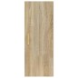 vidaXL Wandschrank Sonoma-Eiche 34,5x34x90 cm Holzwerkstoff vidaXL Wandschrank Sonoma-Eiche 34,5x34x90 cm Holzwerkstoff