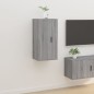 vidaXL TV-Wandschrank Grau Sonoma 40x34,5x80 cm vidaXL TV-Wandschrank Grau Sonoma 40x34,5x80 cm