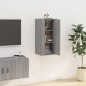 vidaXL TV-Wandschrank Grau Sonoma 40x34,5x80 cm vidaXL TV-Wandschrank Grau Sonoma 40x34,5x80 cm