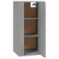 vidaXL TV-Wandschrank Grau Sonoma 40x34,5x80 cm vidaXL TV-Wandschrank Grau Sonoma 40x34,5x80 cm