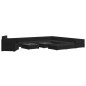 13-tlg. Garten-Lounge-Set mit Auflagen Poly Rattan Schwarz 13-tlg. Garten-Lounge-Set mit Auflagen Poly Rattan Schwarz