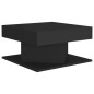 vidaXL Couchtisch Schwarz 57x57x30 cm Holzwerkstoff vidaXL Couchtisch Schwarz 57x57x30 cm Holzwerkstoff