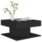 vidaXL Couchtisch Schwarz 57x57x30 cm Holzwerkstoff vidaXL Couchtisch Schwarz 57x57x30 cm Holzwerkstoff